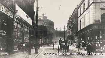 Blackburn's Church Street recorded in time a century ago