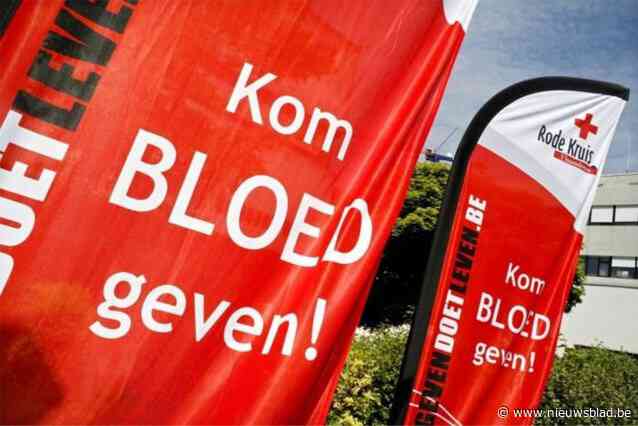 Rode Kruis houdt bloedinzamelingen in Sociaal Huis Oudenaarde