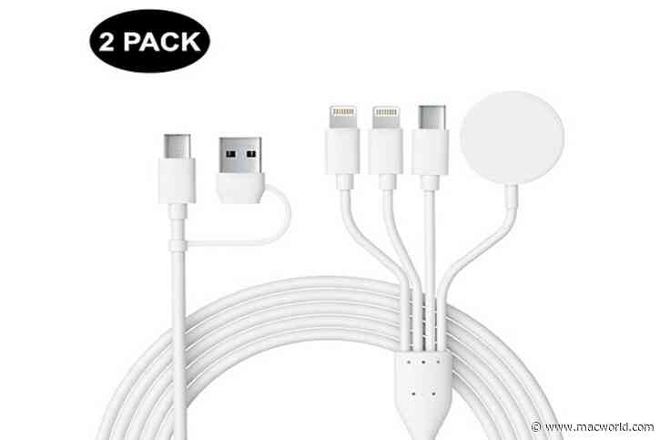 This $30 cable can safely charge up to four Apple devices simultaneously