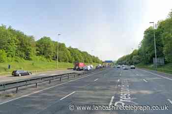 Delays on M6 near Preston after closure due to vehicle fire