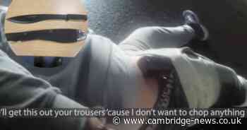 Cambridgeshire drug dealer who ran from police had machete down his trousers