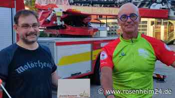 Feuerwehrmann Jörg Richter radelt hunderte Kilometer für seltene Kinderkrankheiten
