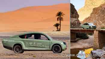 Talk about a bright idea! World's first solar-powered SUV completes a 620-MILE test drive across Morocco and the Sahara without charging