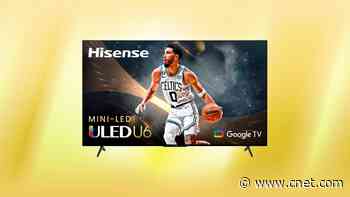 This Massive 75-inch Hisense 4K Mini-LED TV Is Over $500 Off Today     - CNET
