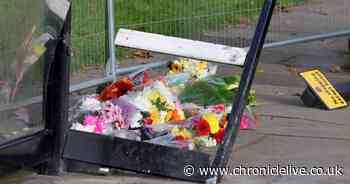 "I'm so sorry I couldn't save you": Heartbreaking messages left at West Denton bus stop where teenager killed