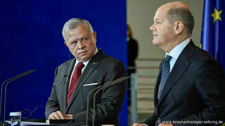 Scholz: Gesetze gegen Antisemitismus "mit aller Strenge" umsetzen
