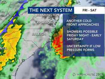 Fall chill: Cold front delivers much-needed rain later this week