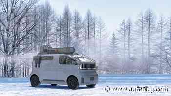 Toyota's cute new electric van concept previews a modular yet funky future