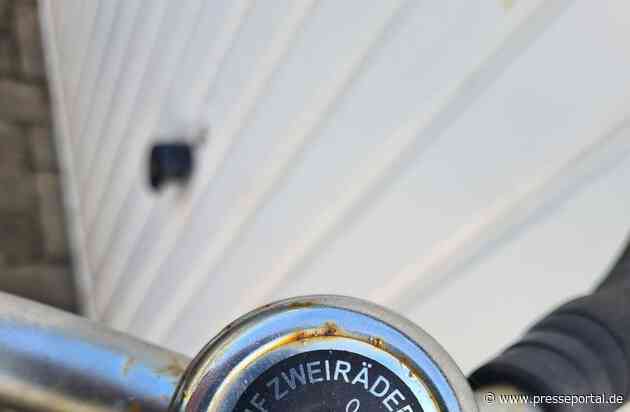 POL-STD: Zwei Fahrräder bei der Buxtehuder Polizei sichergestellt - Ermittler suchen rechtmäßige Eigentümerinnen