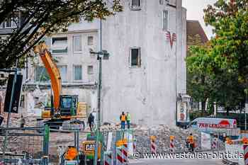 Unerwartete Entdeckung beim Abriss des Paderborner Stadthauses