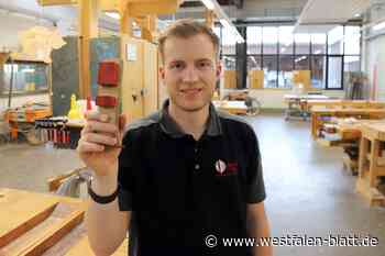 Bad Oeynhausen: Wie Florian Wartenberg Tischler geworden ist