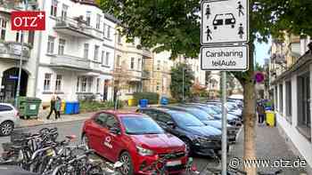 Weniger Anwohnerparkplätze in Jena: Exklusive Plätze für teilAuto sorgen für Kritik