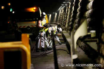 Toutes les nuits jusqu'en mars 2024, on vous détaille les nouveaux travaux dans le tunnel Liautaud à Nice