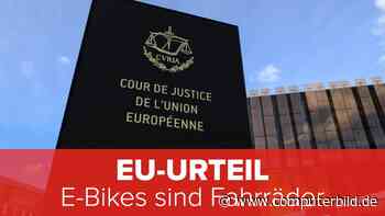 EU-Urteil: E-Bikes sind Fahrräder