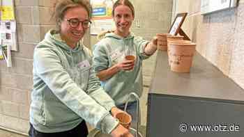 Wasser-Tanke im Mensa-Foyer der Universität Jena eingeweiht
