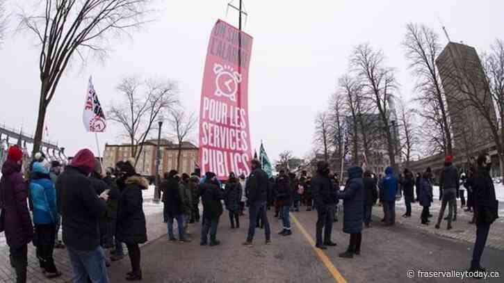 Quebec labour unions in health care, education vote 95 per cent for strike mandate