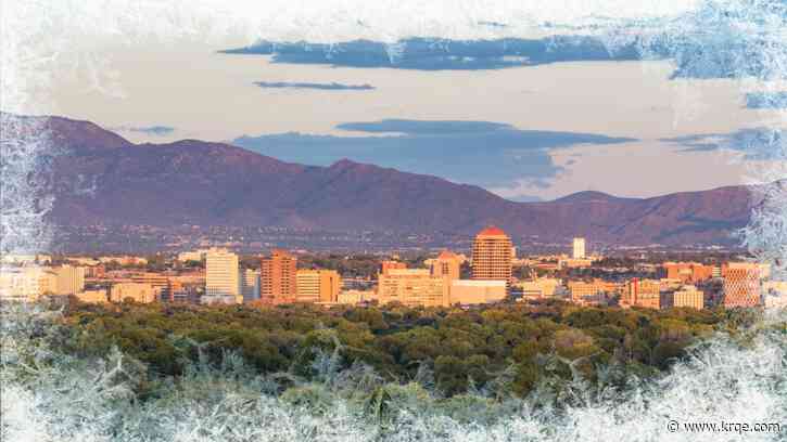 When can Albuquerque expect its first freeze?