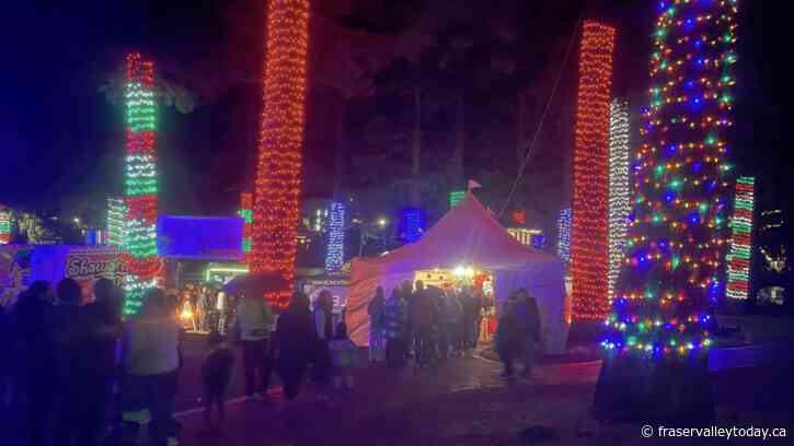 Cultus Lake gearing up for popular Christmas event on November 25; fireworks to be weather-dependent