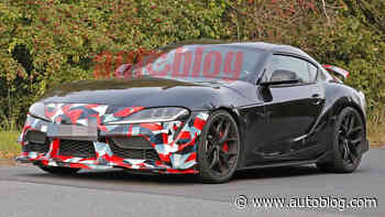 Possible Toyota Supra GRMN spied with aggressive aero, brakes