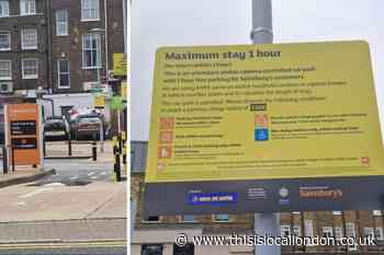 Shopper hits out at Sainsbury's in Angel parking changes