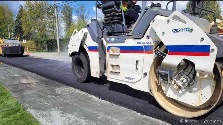 City of Chilliwack awards nearly $3.2 million road repair contract; portion of Lickman Rd. to be widened for bike lanes