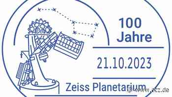 Sonderstempel zum Jubiläum des Planetariums in Jena