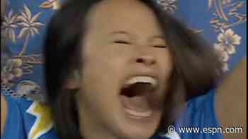 A Los Angeles Chargers fan was going through it in the team's 'Monday Night Football' loss