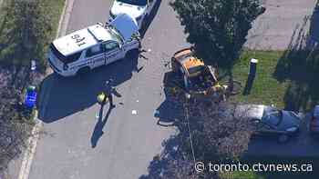 Four people, including 2 police officers, injured in Pickering, Ont. crash: SIU