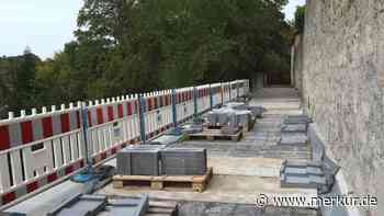 Arbeiten am Sonnengraben und an der Himmelsleiter schreiten voran