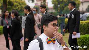 India's Supreme Court refuses to legalize same-sex marriage, says it is up to govt