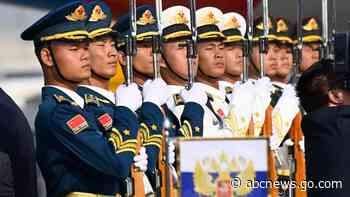 Putin begins visit in China underscoring ties amid Ukraine war