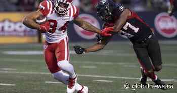 Calgary Stampeders receiver Reggie Begelton recipient of Harrison Award