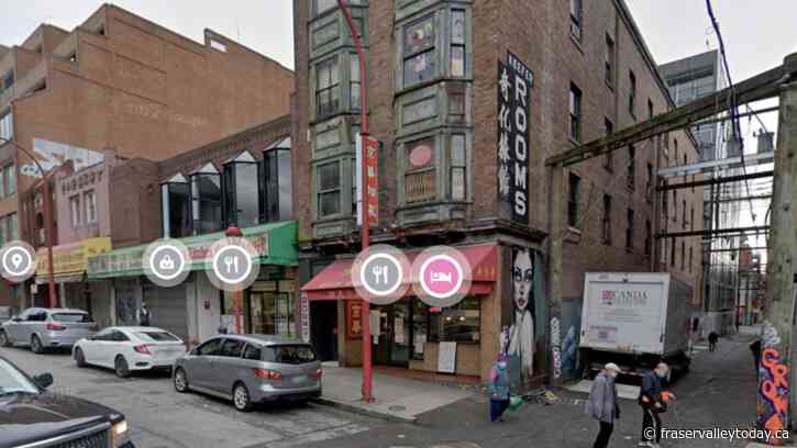 Province buys vacant 48-room SRO in DTES Vancouver for undisclosed price; site impacted by 2022 fire