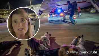 „Und dann ging der Alarm los“: Scholz-Flieger wegen Raketenalarm evakuiert – ARD-Reporterin mittendrin