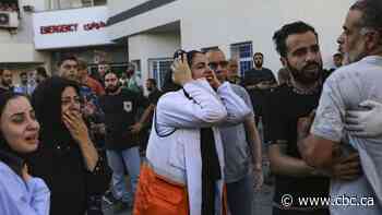 Palestinians say hundreds killed in Israeli airstrike on hospital; Israel blames Islamic Jihad