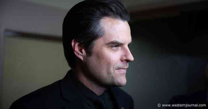 Attempted Hit Piece on Republican Matt Gaetz Severely Backfires