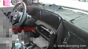 Buick Enclave spy photos reveal curvy, minimal interior