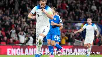Kane trifft doppelt: England löst EM-Ticket - Italien bangt