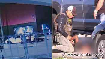 Video shows chaotic takedown of teen suspects accused of Miami armed carjacking