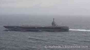 Deployment extended for Norfolk-based Gerald R. Ford Carrier Strike Group amid Israel-Hamas conflict