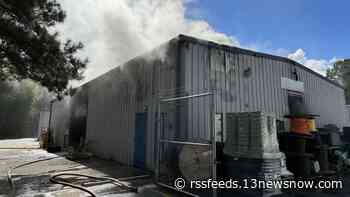 Harrison's Automotive in Chesapeake heavily damaged by fire