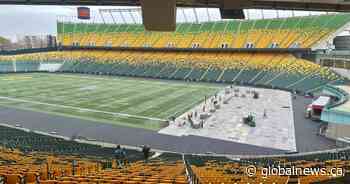 Commonwealth Stadium in Edmonton begins Heritage Classic transformation