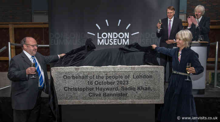 From meat market to museum – the London Museum’s new Foundation Stone unveiled