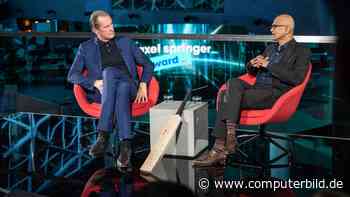 Microsoft-CEO Satya Nadella mit Axel Springer Award geehrt