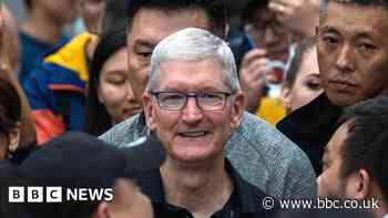 Apple boss Tim Cook makes surprise China visit
