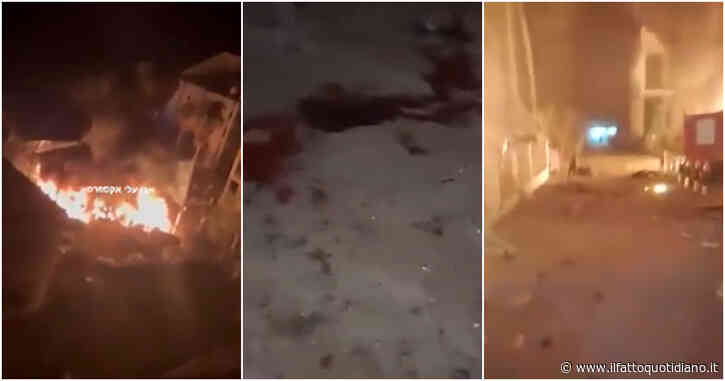 Il video dell’ospedale battista al-Ahli di Gaza bombardato: le fiamme e la struttura distrutta