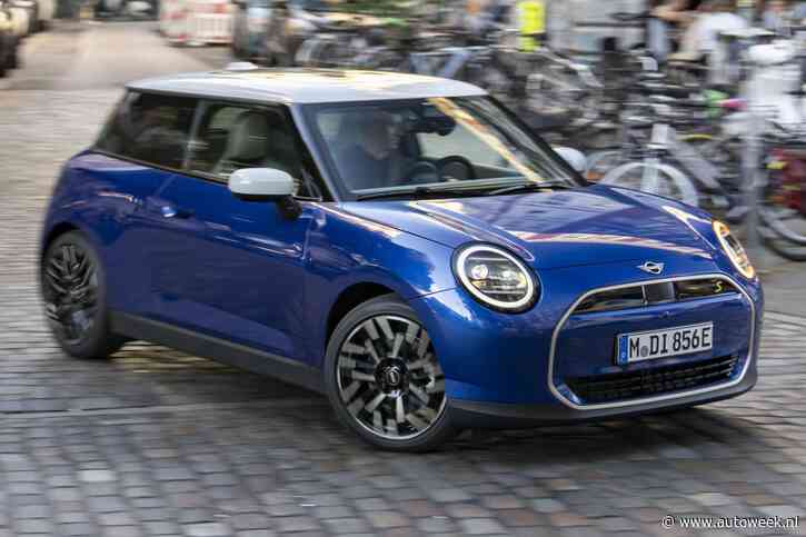 Elektrische Mini Cooper E vanaf ruim €35.000