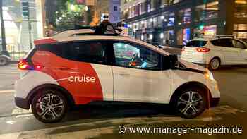 Cruise: US-Verkehrsehörde ermittelt gegen Robotaxi-Firma nach Unfällen