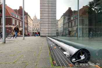 Israel-Flagge vor Bezirksregierung Münster erneut gestohlen