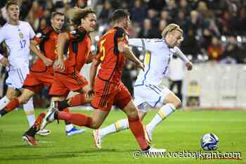 UEFA komt met update na gestaakt duel tussen België en Zweden